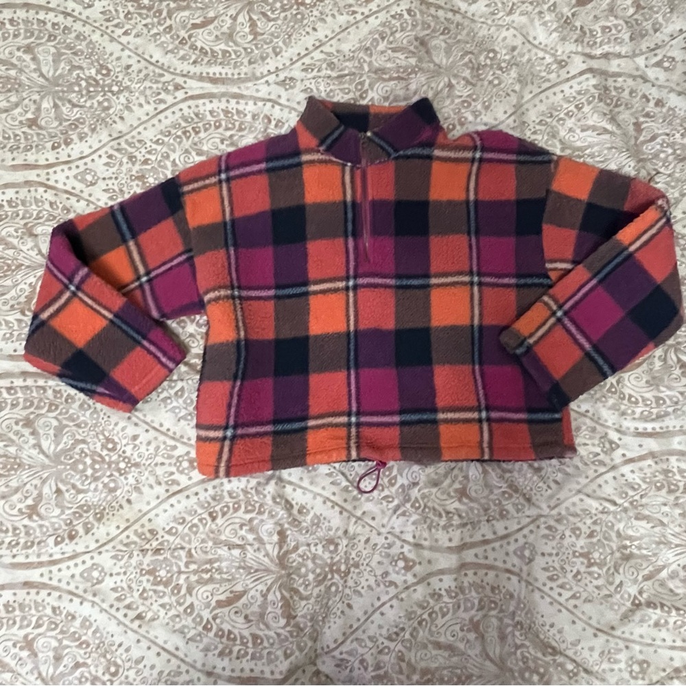 American eagle fleece quarter zip